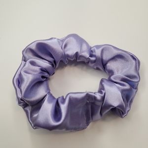 Satin Purple Scrunchie
